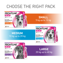 Load image into Gallery viewer, FRONTLINE Tri-Act Flea & Tick Treatment for Dogs