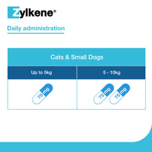 Load image into Gallery viewer, Zylkene Calming Supplement for Cats and Dogs Up to 10kg