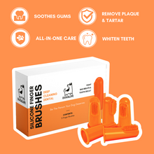 Load image into Gallery viewer, Our Dogs Life Deep Cleaning Dental Silicone Finger Brushes