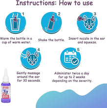 Load image into Gallery viewer, Peake Purple Pet Care Soothing Ear Cleaner - 50ml, 150ml, 500ml