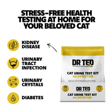 Load image into Gallery viewer, Dr Ted Cat Urine Test Kit: PH Detector 10g Sachets