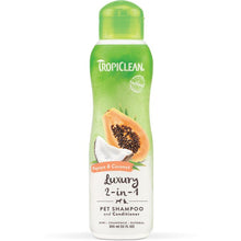 Load image into Gallery viewer, TropiClean Papaya and Coconut Shampoo 355ml