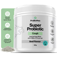 Load image into Gallery viewer, ProBioPets Daily Probiotic Cough Powder 100g