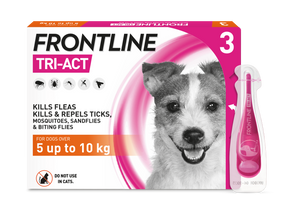 Load image into Gallery viewer, FRONTLINE Tri-Act Flea & Tick Treatment for Dogs