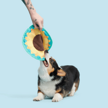 Load image into Gallery viewer, Bark Sunflower Flinger Dog Toy