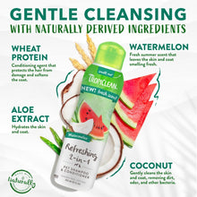 Load image into Gallery viewer, TropiClean Watermelon Refreshing 2in1 Pet Shampoo and Conditioner 355ml