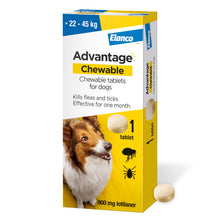 Load image into Gallery viewer, Elanco Advantage Chewable Flea and Tick Protection