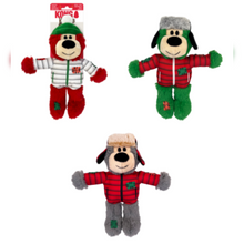 Load image into Gallery viewer, KONG Holiday Wild Knots Bear Assorted Small Medium