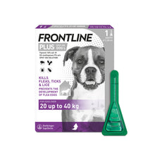 Load image into Gallery viewer, Frontline Plus Flea & Tick Treatment For Cats & Dogs