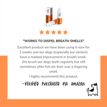 Load image into Gallery viewer, Our Dogs Life Dental Water Additive & Breath Freshener 237ml