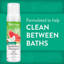Load image into Gallery viewer, TropiClean Watermelon Waterless Pet Shampoo 218ml
