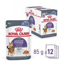 Load image into Gallery viewer, Royal Canin Appetite Control Care in Jelly Adult Wet Cat Food For Cats 12 x 85g