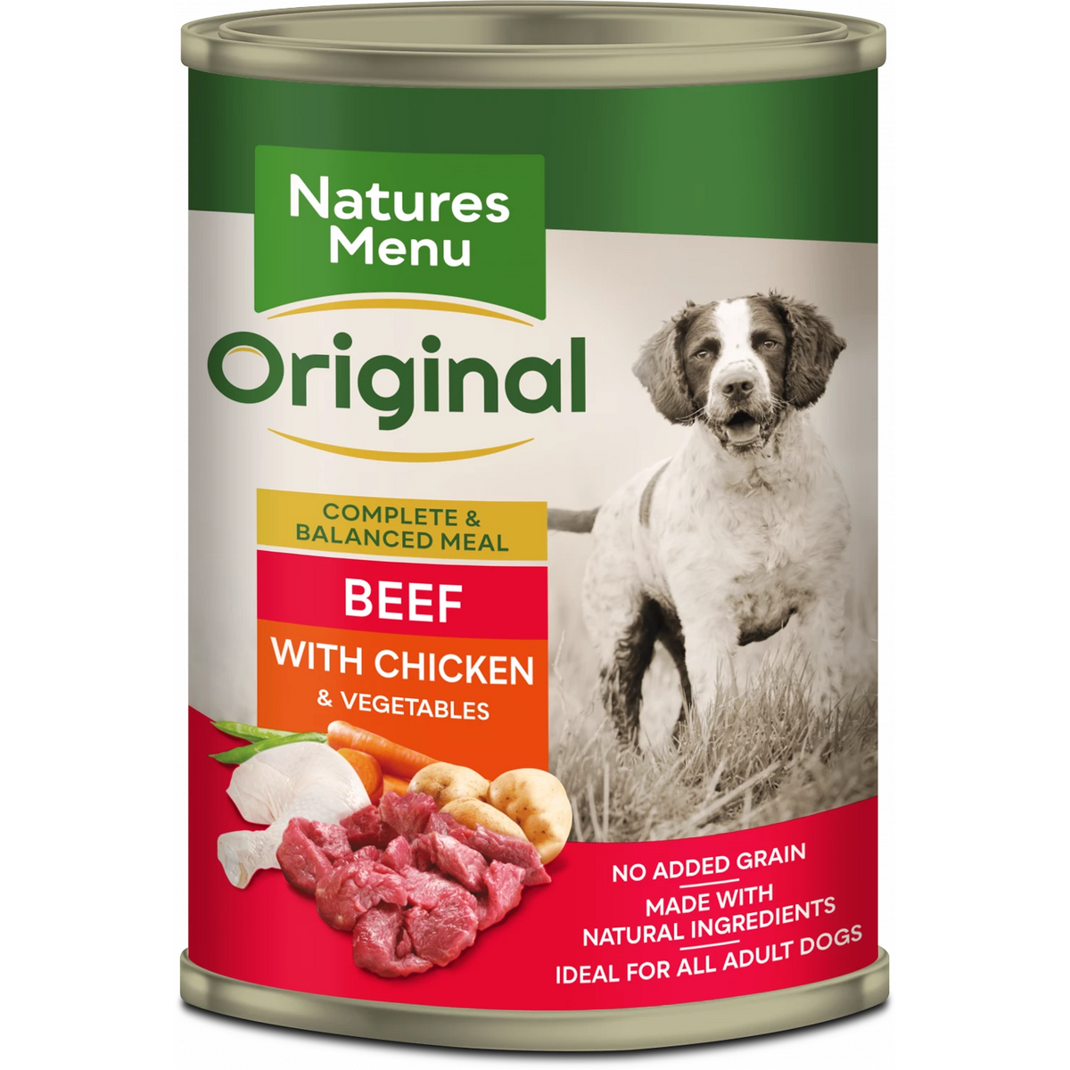 Natures Menu Original Wet Dog Food Cans 12 x 400g Direct4Pet Free