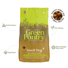 Load image into Gallery viewer, Green Pantry Small Dog Nutrition Natural Dog Food Chicken with Carrot & Spinach 1.5kg
