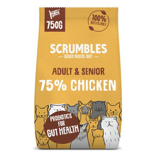 Load image into Gallery viewer, Scrumbles Dry Cat Food Adult Chicken/Salmon 750g/2.5kg