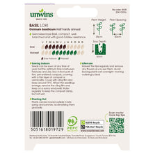 Load image into Gallery viewer, Unwins Seeds - Organic