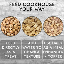 Load image into Gallery viewer, COOKHOUSE 100% Duck Breast Freeze Dried Luxury Cat Treats - 12 x 10g Bags - 100% Natural - Grain Free - High Protein - Low Fat