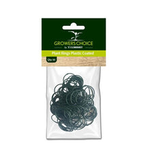 Load image into Gallery viewer, Growers Choice Plastic Coated Plant Rings Green 2.5cm 50pk