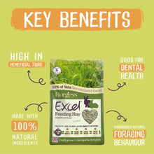 Load image into Gallery viewer, Burgess Excel Forage Feeding Hay Dried Grass 1kg