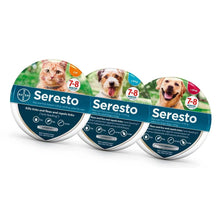 Load image into Gallery viewer, Seresto Flea and Tick Control Collars For Cats, Small Dogs, & Large Dogs