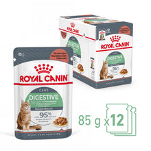 Load image into Gallery viewer, Royal Canin Wet Cat Food Digestive Sensitive Pouch 12 x 85 g