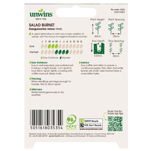 Load image into Gallery viewer, Herb Salad Burnet