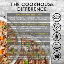 Load image into Gallery viewer, COOKHOUSE 100% Natural & Complete Luxury Wet Dog Food - 36 x 100g Pouches -Pate