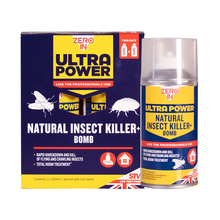 Load image into Gallery viewer, Zero In Natural Insect Killer Bomb 150ml One-Shot Aerosol Twinpack
