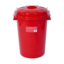 Load image into Gallery viewer, Red Gorilla Bin With Clip Lid 50 Lt