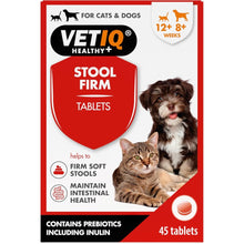 Load image into Gallery viewer, VETIQ Stool Firm 45 Tablets