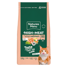 Load image into Gallery viewer, Natures Menu High in Meat Salmon No Grain For Adult Cats