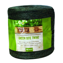 Load image into Gallery viewer, Gardman Jute Twine Natural/Green 100g/250g/500g