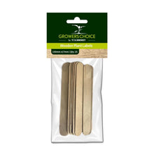 Load image into Gallery viewer, Growers Choice Wooden Plant Labels 150mm x 17mm 25pk