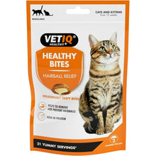 Load image into Gallery viewer, VETIQ Healthy Bites Hairball Relief Cat Treats