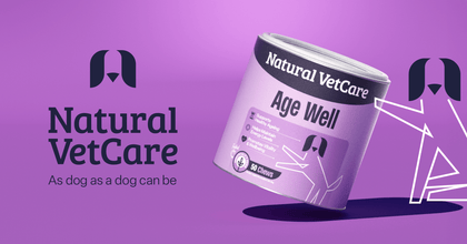 Load image into Gallery viewer, Natural VetCare Health & Wellbeing Chews for Dogs – Age Well, Calm & Settle, Daily Multivitamin, Gut Balance & Mobility – Vet-Formulated Chews