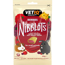 Load image into Gallery viewer, VETIQ Nibblots For Small Animals Berries 30G, Multipack