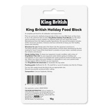 Load image into Gallery viewer, King British Holiday Food Block For Cold Water & Tropical Fish