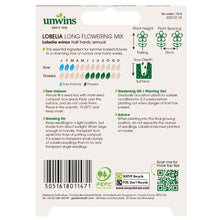 Load image into Gallery viewer, Lobelia Long Flowering Mixed (Trailing)