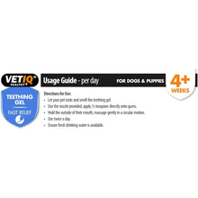 Load image into Gallery viewer, VETIQ Teething Gel 50G