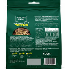 Load image into Gallery viewer, Natures Menu Freeze Dried Topper Turkey For Dogs