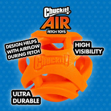 Load image into Gallery viewer, Chuckit! Air Fetch Football Durable Rubber Dog Toy