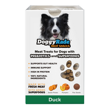 Load image into Gallery viewer, DoggyRade Meat Snack With Prebiotics & Superfoods For Dogs Six Flavours