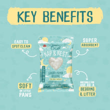 Load image into Gallery viewer, Burgess Excel Nap & Nest Bedding For Small Animals 650g