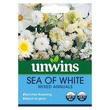 Load image into Gallery viewer, Unwins Sea of White Mixed Annuals