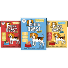 Load image into Gallery viewer, Furr Boost Healthy Hydrating Drink For Dogs 400ml All Flavours