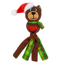 Load image into Gallery viewer, KONG Holiday Wubba Reindeer/Bear Assorted Small