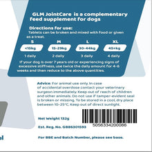 Load image into Gallery viewer, Direct4Pet GLM JointCare Pro Joint Supplement For Dogs x 120 Tablets