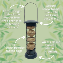 Load image into Gallery viewer, Copdock Mill Easy Fill & Clean Suet Ball Feeder 102g