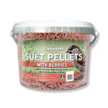 Load image into Gallery viewer, Copdock Mill Suet Pellets Berry Tub 3kg