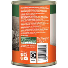 Load image into Gallery viewer, Natures Menu Original Wet Dog Food Cans 12 x 400g